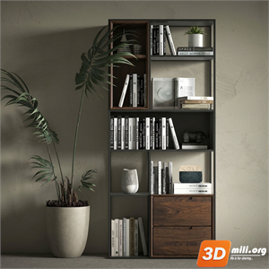 Bookcase Skp Files